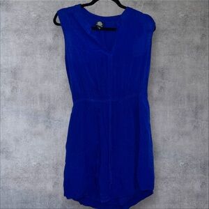 Bobeau‎ Royal Blue Sleeveless Mini Dress